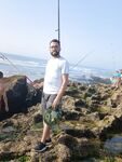 Береговая рыбалка на камнях у Касабланки принесла рыбу