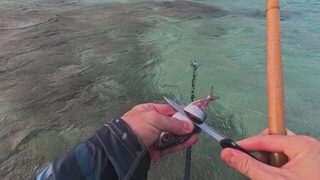 Ароранги с бамбуковым удилищем: по грудь в воде без катушки