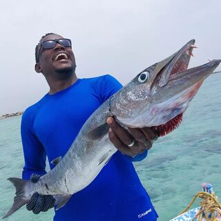 Барракуда на морской рыбалке у Порт-Судана на Красном море