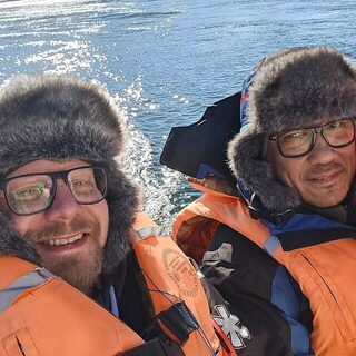 Вторая морская рыбалка в Баренцевом море и первое северное сияние