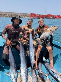 У Боавишты день подводной охоты прошел с крупным уловом