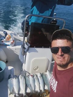 Самсун с пяти утра: шестнадцать луфарей на саргана и Rapala