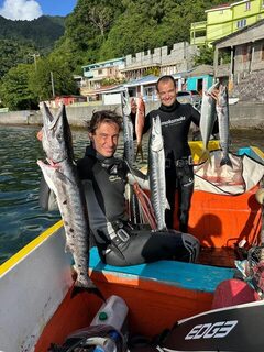 На Доминике поохотились под водой и уже ждем нового сезона