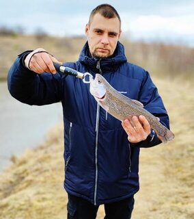 По первой открытой воде в Нижегородской области брали форель и щука