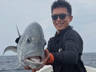 Два дня у рифов Палау: GT, капитан Эрик и Paddle Bait 190