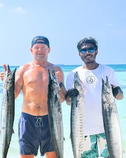 Четыре рыболовных занятия Dhiffushi Inn с возможностью приготовить добычу