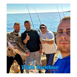 Морской лещ весом 5 кг с рыбалки в водах Кипра