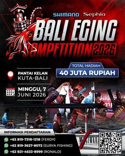 Bali Eging Competition 2026 на пляже Келан: анонс на 7 июня