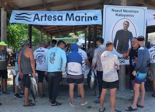 Четыре альбакора и первое место команды Мустафы Серта в Гирне