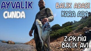 Подводная охота у Кунды, Балык-Адасы и Кара-Ады в Айвалыке