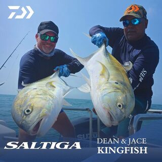 Дин и Джейс с Daiwa Saltiga на рыбалке в Сьерра-Леоне