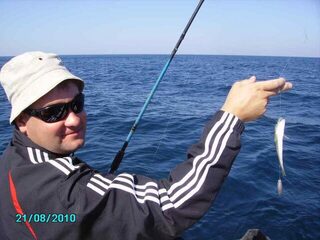 Анапа и Чёрное море: рыбалка на глубине с пикшей и лисой