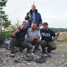 Два улова на сравнение: Баренцуха и Белое море, Чкаловский - стараюсь у берега не рыбачить