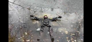Пятиминутная проба поплавка на дачном пруду