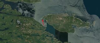 Пежостров как стоянка на пути к Чкаловскому