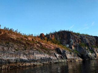 Белое море, Двинские луды и остров Кишкин: ловля трески спиннингом в летний штиль на море
