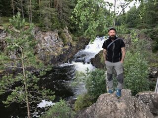 Белое море, Карелия: обратная дорога через Чупу, Кивач и Гирвас, рыбаки Чёлмужской губы