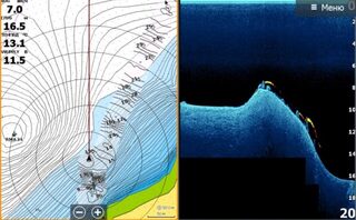 Карта Navionics 52XG N+ подробно показывает этот район