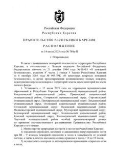 Самолет над морем и Лоухский район в июле 2025 года