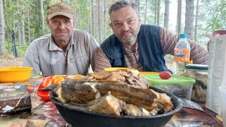 Белое море, остров Кереть: морская рыбалка с отводным поводком и морским червем в августе