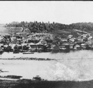 Кереть на снимке 1917 года