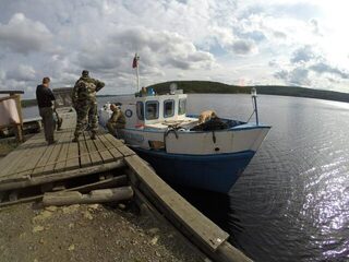 Белое море, Никольская губа у Чупы: лодочная ловля трески, зубатки и камбалы в сентябре