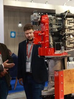Дубненский подвесной мотор показали на Неве-2023