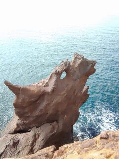 Знакомый снял мыс Фиолент на прогулке у Черного моря