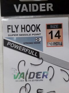 VAIDER Fly Hook как образец для сравнения