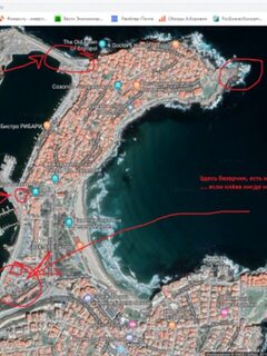 Морская рыбалка в Болгарии: Бургас, берег, камни, дюны и кефаль у моря