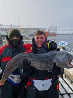 Знакомые сейчас на Соройе, где поймали вот такую зубатку