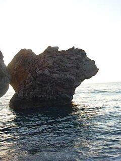 Другая скала и снова без рыбы