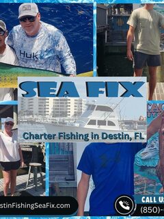 Sea Fix из Дестина на четыре часа, на день или на несколько суток