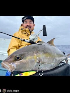 Тест трехчастного Fishman у Окинавы: амберджек с первой подачи джига