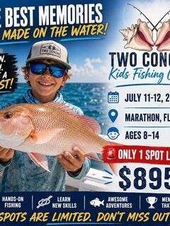 Two Conchs в Маратоне: детский лагерь с узлами, сетями и рифовой ловлей