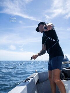 Ручная снасть для коралловой форели Blue Reef на Большом Барьерном рифе