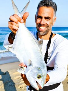 Лихия и береговой спиннинг в Израиле со снастями Daiwa и Shimano
