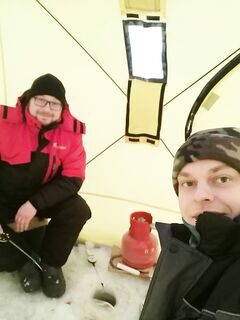 Сухое море у Кади: сиг пошел к десяти и клевал до отъезда