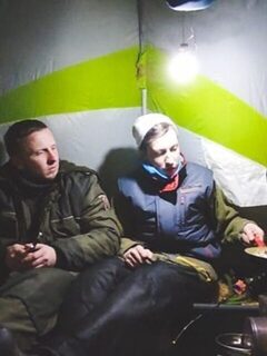 На Сухое море приехали с ночевкой, а до самой ловли так и не добрались
