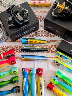 Из Нуси-Бе на крупную рыбу: как оператор готовит катушки и попперы