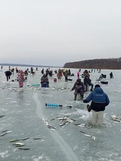 На Де-Фризе попали на раздачу и за пару часов набрали 30 кг