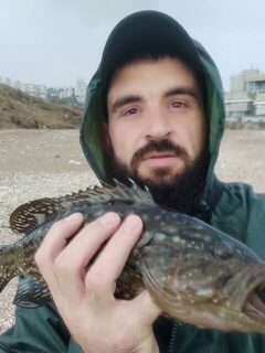 Локус 40,5 см у Шикмоны после грозовой ночи и раннего выхода к морю