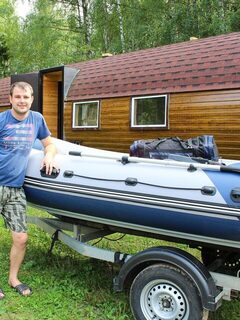 Сто метров до Горьковского моря и дома-бочки для рыболовного отдыха