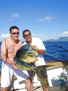 Рыбалка с Bora Bora Sport Fishing закончилась поимкой махи-махи