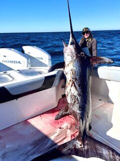 Меч-рыба с Southern Catch на выходе из Вениса в Луизиане
