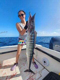 Сегодняшний ваху у Нассау: морской улов на Багамских островах