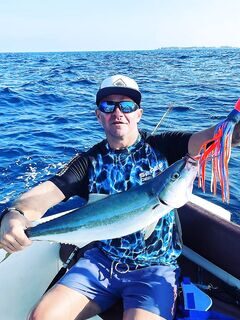 Ваху у Дхиффуши поймали на морскую приманку с октопусом