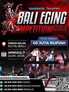 Bali Eging Competition 2026 на пляже Келан: анонс на 7 июня