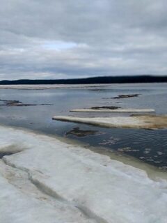 В конце Чупинского залива воды все больше