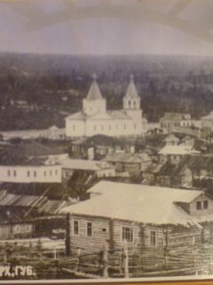 Кереть на снимке 1917 года
